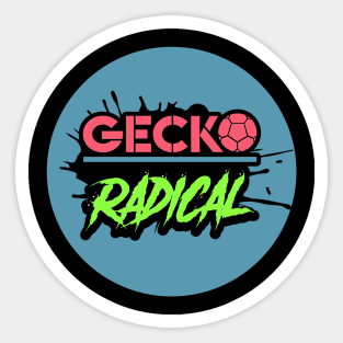 Gecko Radical Sticker